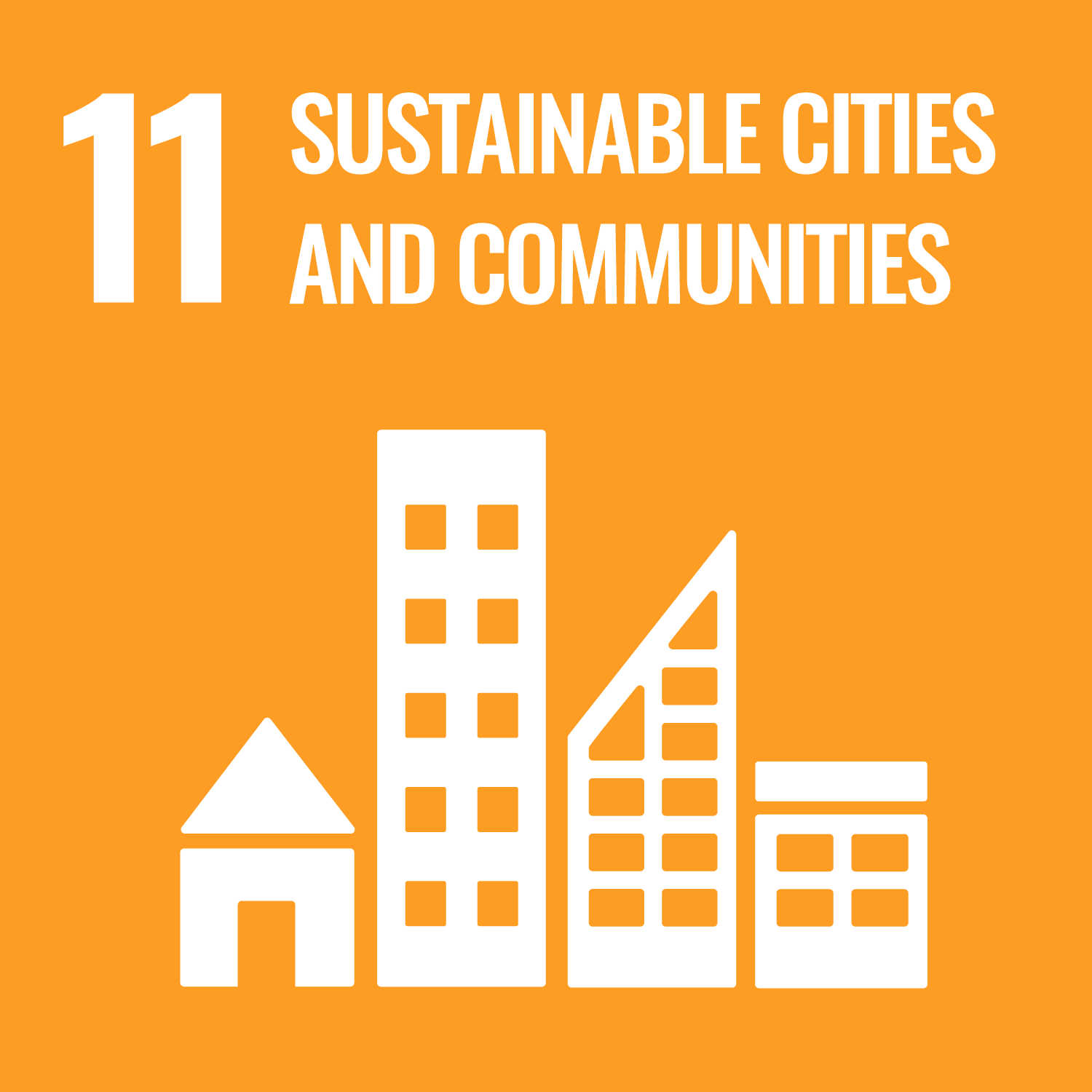 UN Compact Goal 11 Icon "Sustainable Cities and Communities"