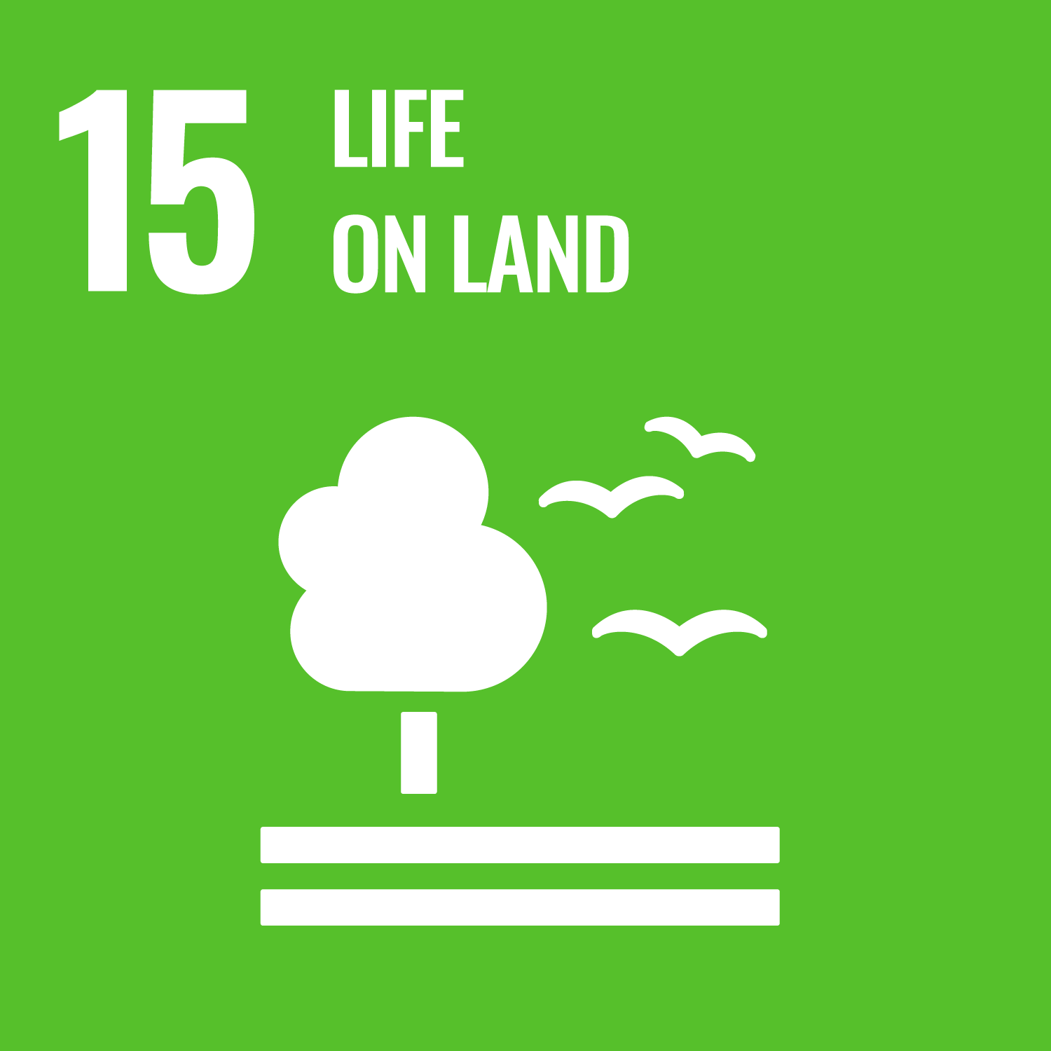 UN Compact Goal 15 Icon "Life on Land"