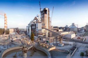 Photo of mining operation processing facility