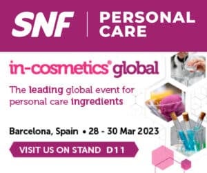 2023 InCosmetics Global Ad for Snf