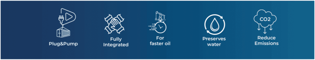 Icon representing program benefits such as improved efficiency, performance, and operational optimization